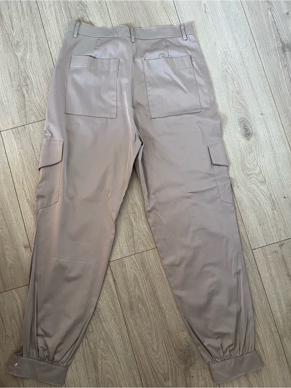 Zara women Cargo Pants - Light Taupe